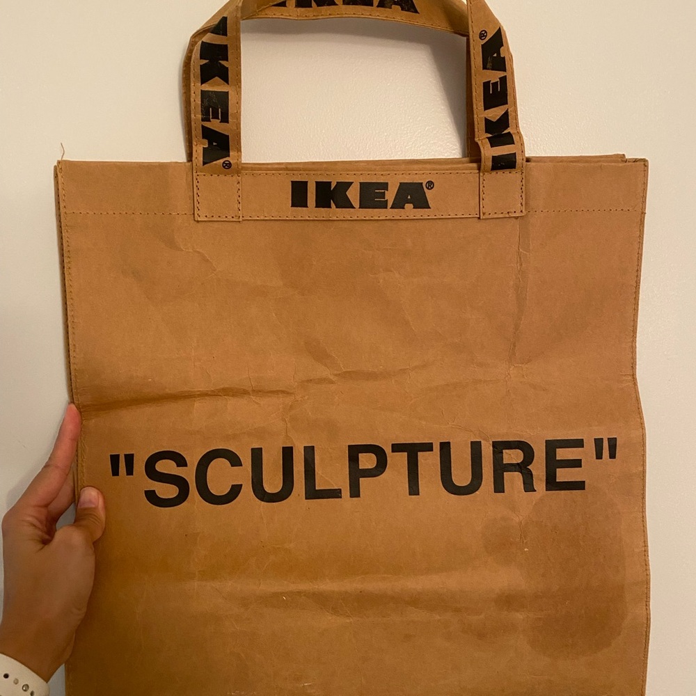 Virgil Abloh x IKEA MARKERAD Medium Bag